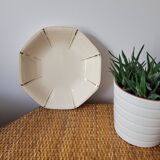 Sarreguemines art deco deep plate