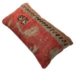 Vintage turkish handmade cushion cover, 30 x 60 cm