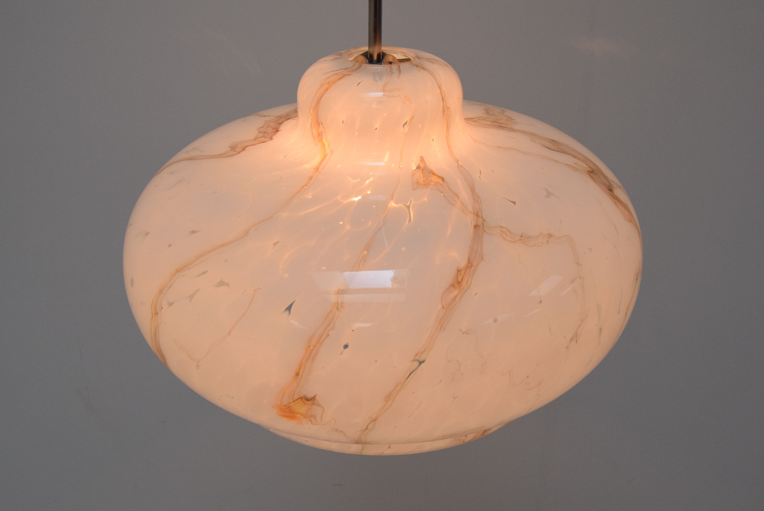 Mid-century glass pendant 1960's
