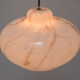 Mid-century glass pendant 1960's