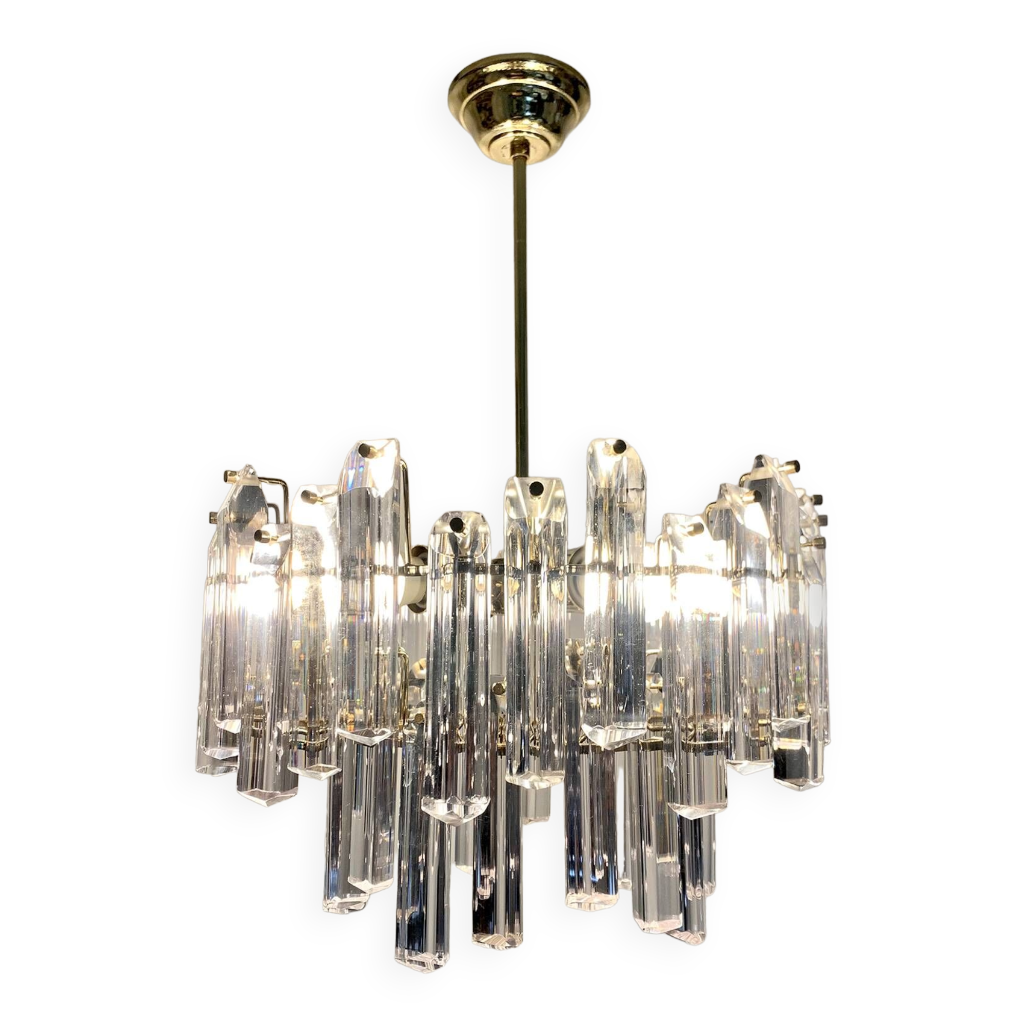Venini chandelier in Murano glass