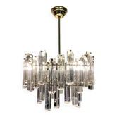 Lustre Venini en verre de Murano