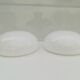 Two plafonniers in opaline of annees 60/70