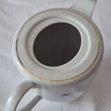 Coffee pot half-porcelain Lunéville Keller and Guerin A585