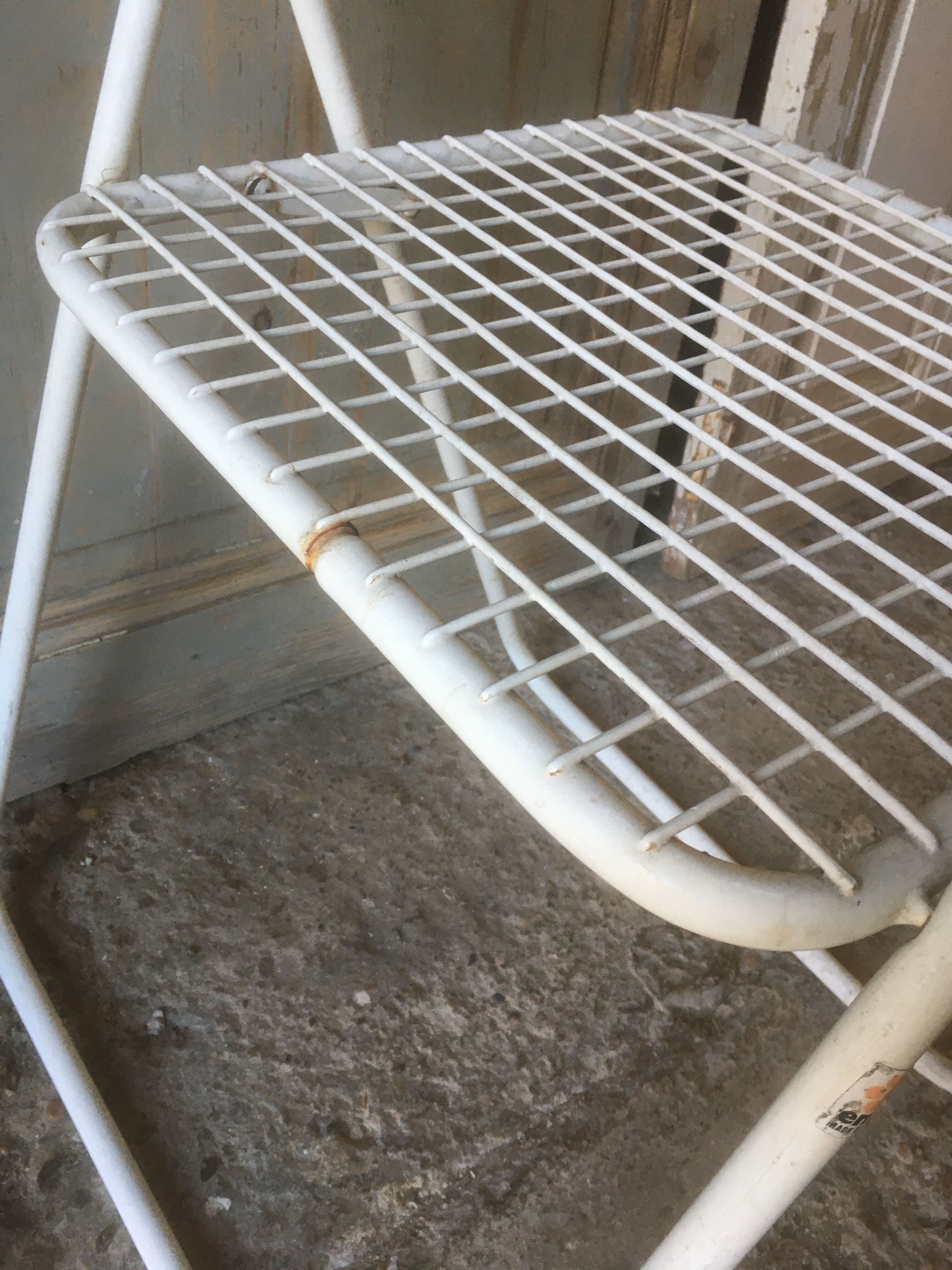 Chaise pliante "emu" en fer années 60/70