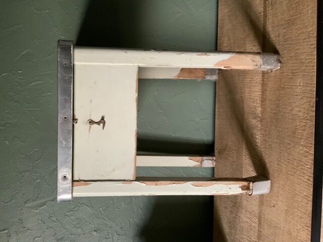 Old chest stool