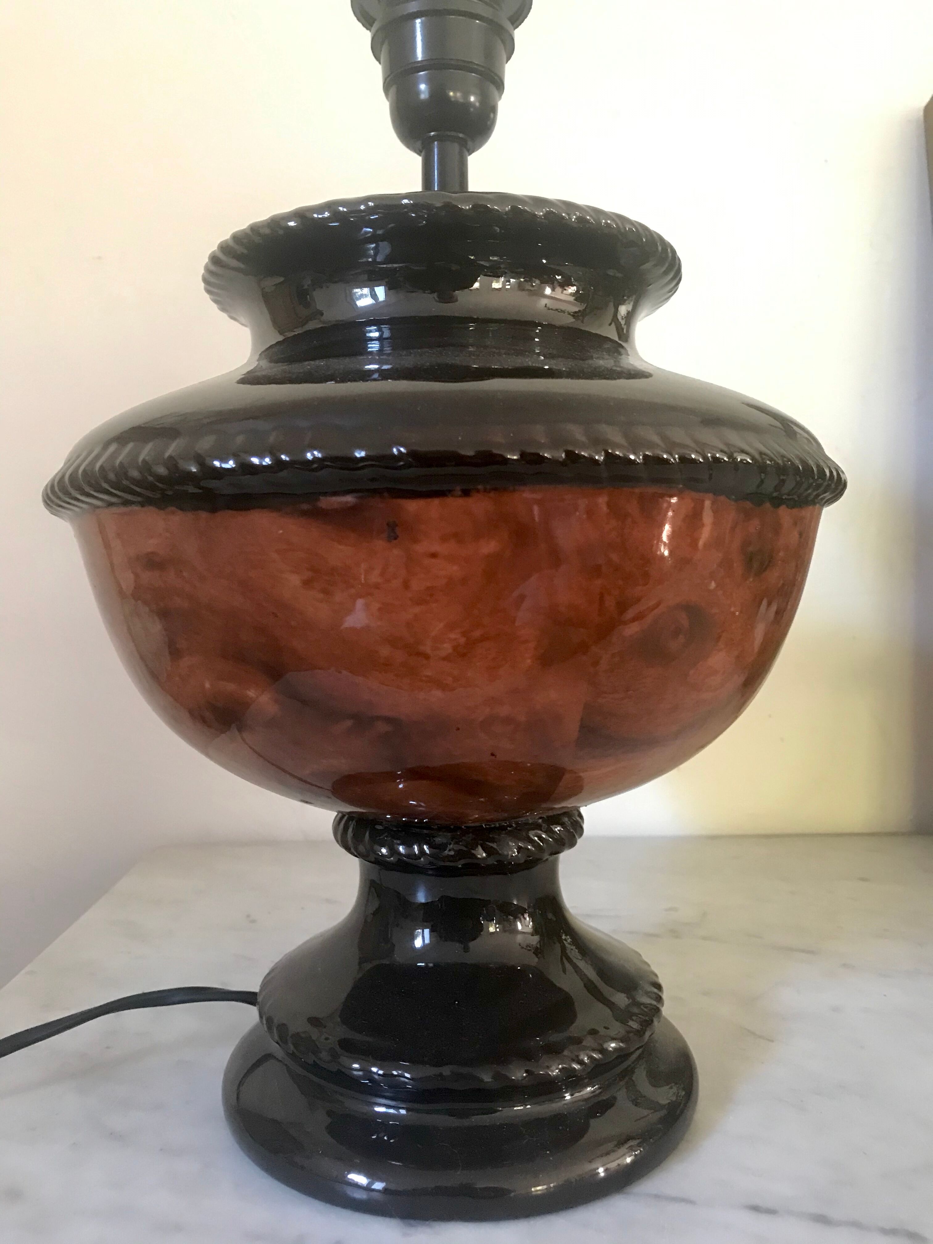 Vintage ceramic lamp