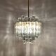 Crystal Glass Chandelier by Kinkeldey