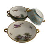 4 cups in fine Haviland porcelain