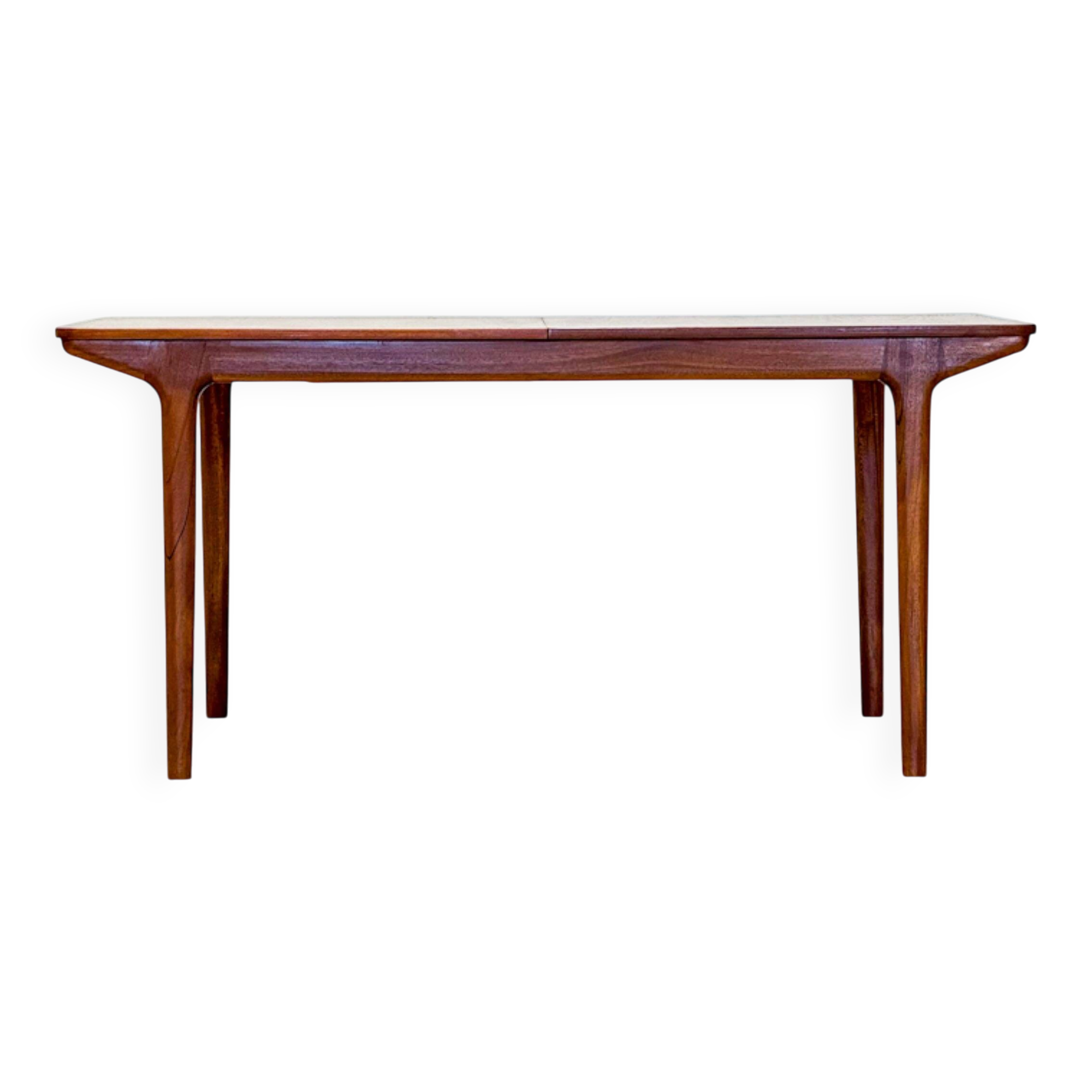 Mid-century McIntosh double extending dining table