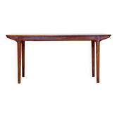 Table à manger double extensible McIntosh du milieu du siècle