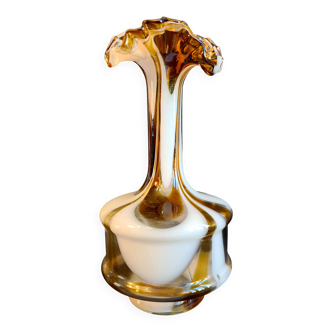 Vintage Two-Tone Murano Vase