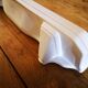 White porcelain wall shelf