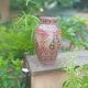 Berber terracotta vase, Moroccan craftsmanship, vintage 1980