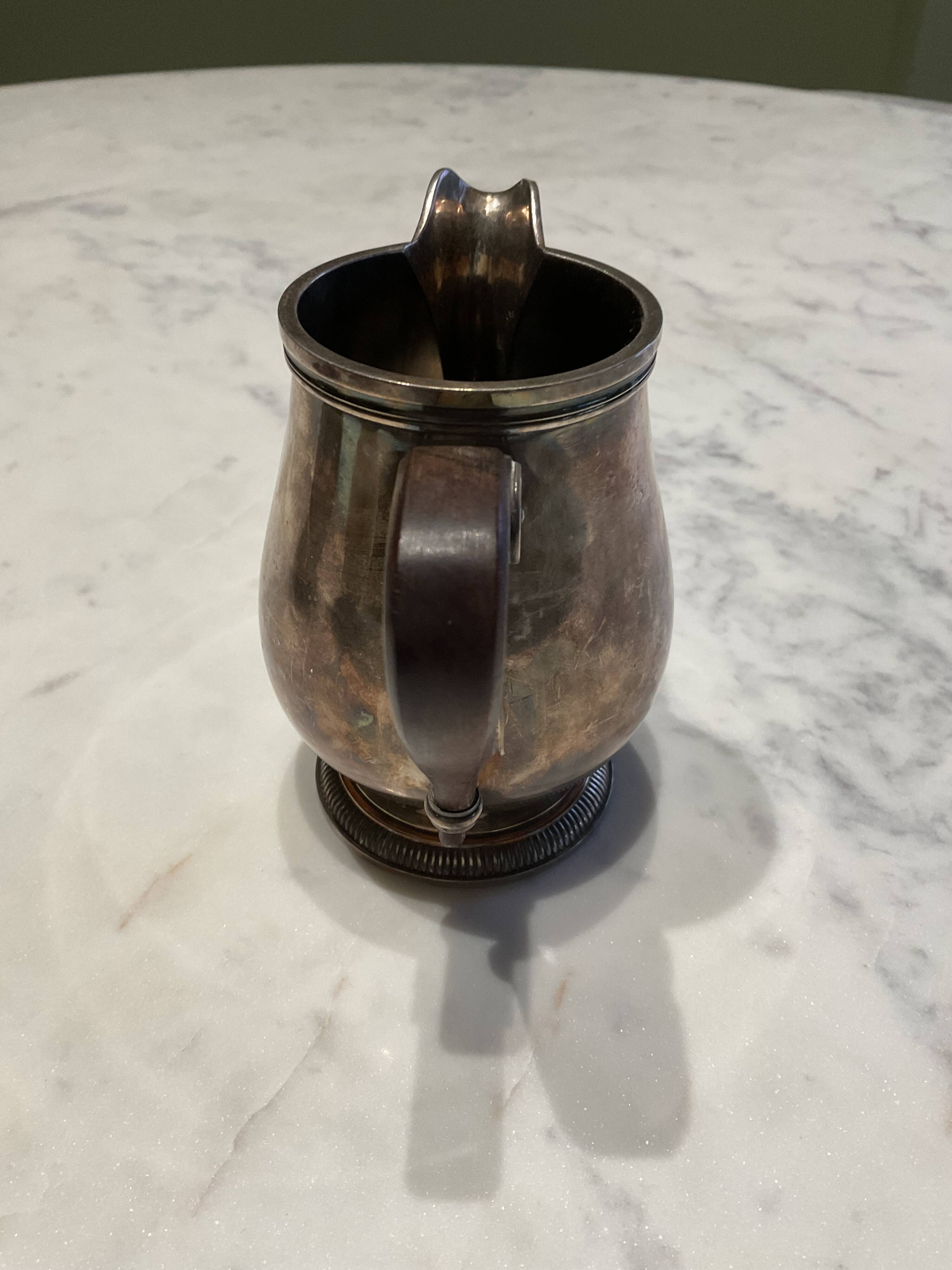 Three-piece coffee service. Christofle/Gallia. Art Deco