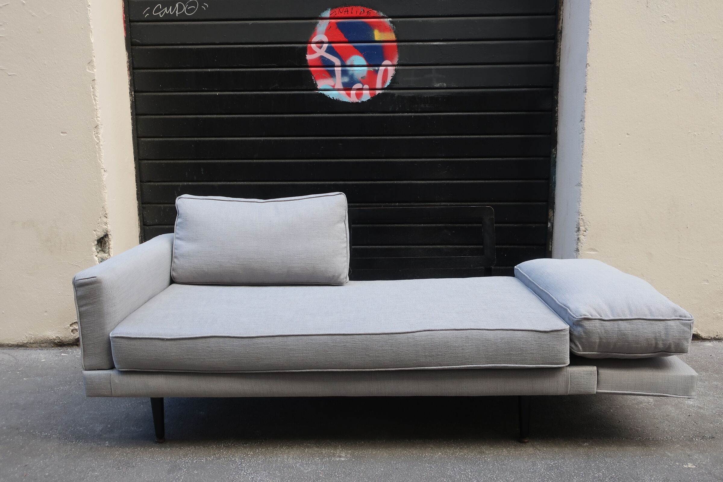 Sofa two-seater convertible 60 years