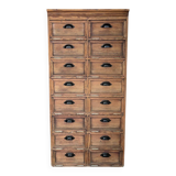 Notary cabinet with flaps