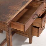 Bureau japonais ancien avec tiroirs – période Showa (c.1926-1970) #80
