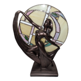 Art Nouveau lamp/ Art Deco dancer