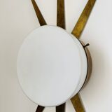 Gio Ponti Sun ceiling light produced by Arredoluce
