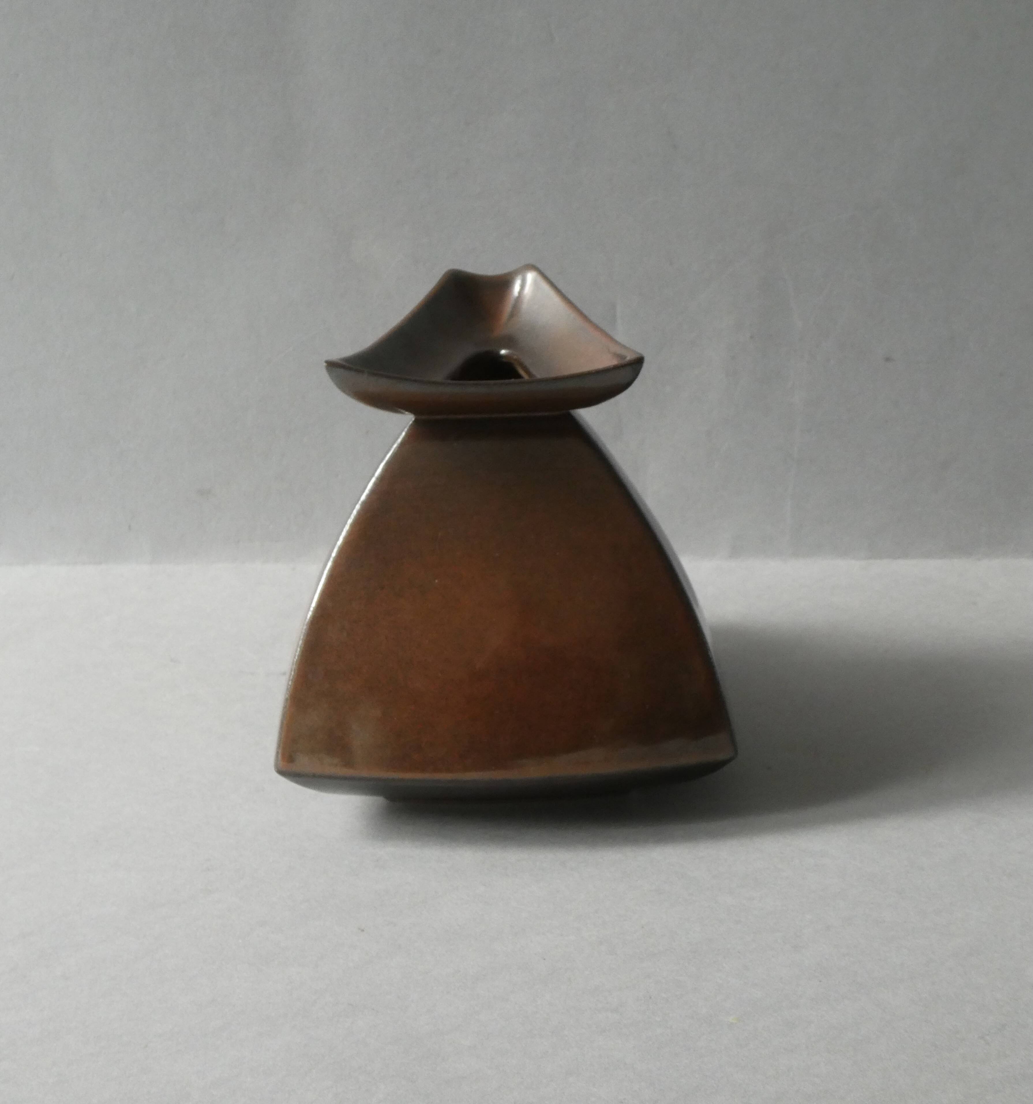 Ceramic vase by Robert Montgolfier, Kyoto model, 1960s