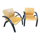 Paire de fauteuils Lounge Design vintage