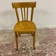 Set of 6 mismatched bistro chairs including Baumann and Luterma chairs