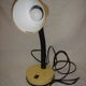 1970 yellow metal desk lamp