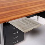 Executive desk by Herbert Hirche for Holzäpfel, 1950’s Germany
