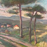 Umbrella pines, Robert Fleurent, 1967