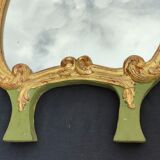 Gilded old mirror