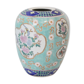 Partitioned Chinese vase