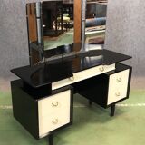 Hairdresser G Plan 70s - black and white patina