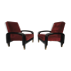 Pair of Italian club chair from the 50s
