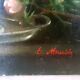 Old HST Still Life with Roses circa 1900 signed Martih 65x54 cm D151