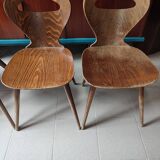 Set of 4 Baumann chairs ant model