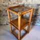 Vintage pine side shelf / coffee table from the 80s-90s