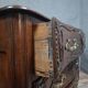Louis XV/XVIII period Lyonnaise commode in moulded and carved walnut.