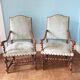 Pair of Louis XIII armchairs