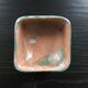 Patinated salt pot