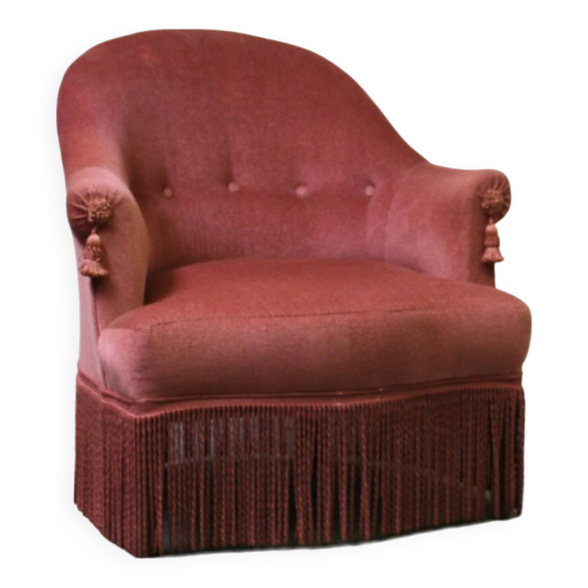 Vintage toad armchair