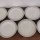 Set of 8 flat plates earth of iron st Amand n°6009