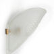 Pair of art deco wall lamps with pine cone pattern