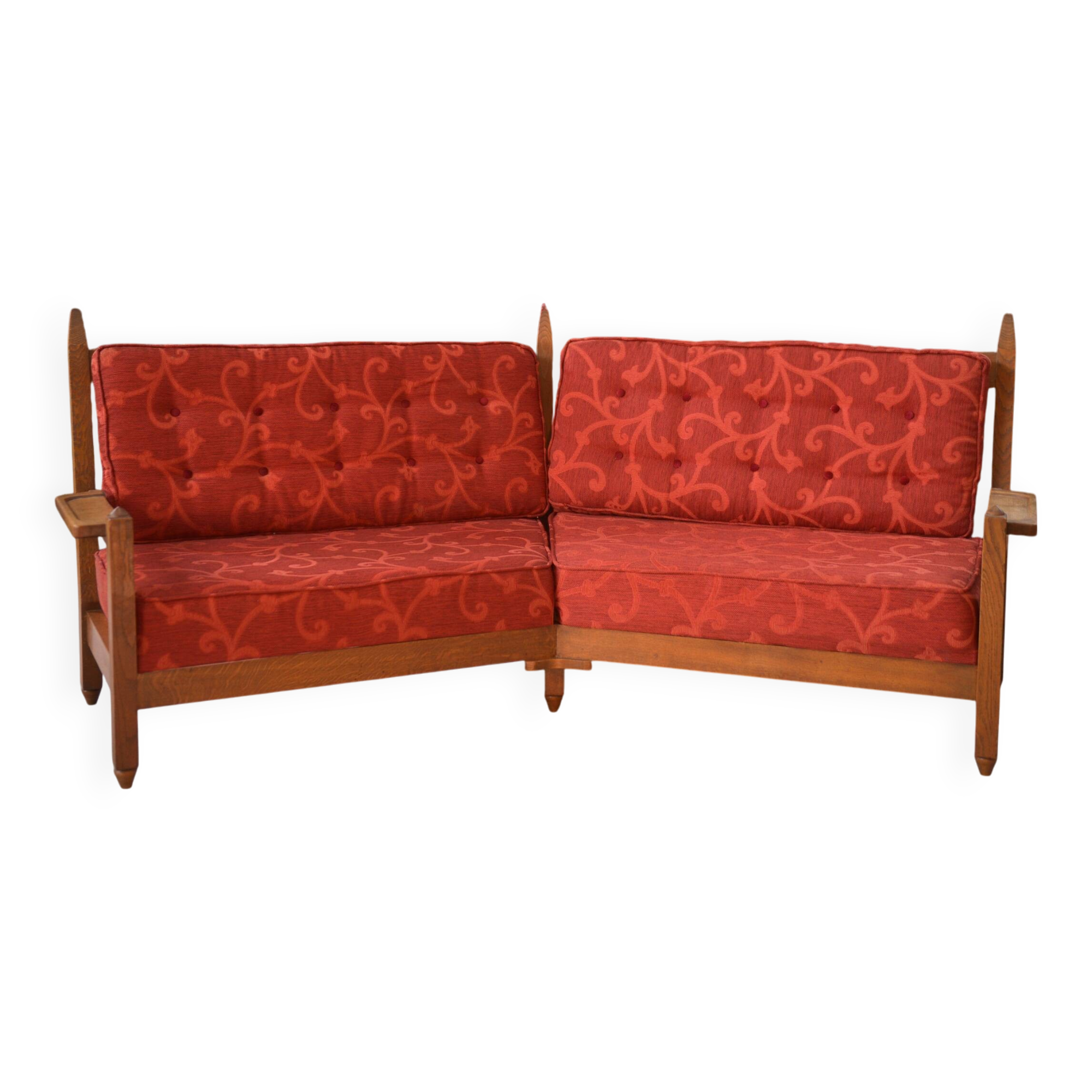 Your Home Sofa by Guillerme and Chambron 1960s