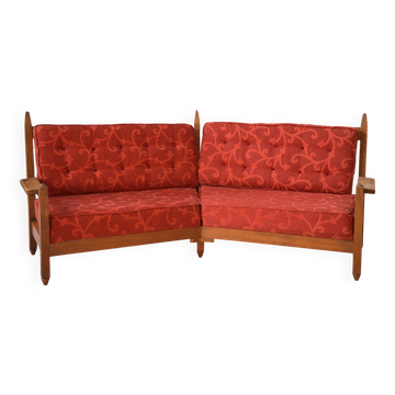 Your Home Sofa by Guillerme and Chambron 1960s