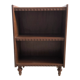 Bookcase in vintage wood