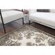 1970s Turkish Oushak Handmade Wool Cotton Beige Area Rug  119x208