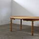 Vintage Danish Modern Oak Round Table, H. Kjærnulf style, 1960s