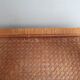 Malle bois et cannage