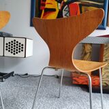 Pair 2 seagull chairs by Arne Jacobsen for Fritz Hansen